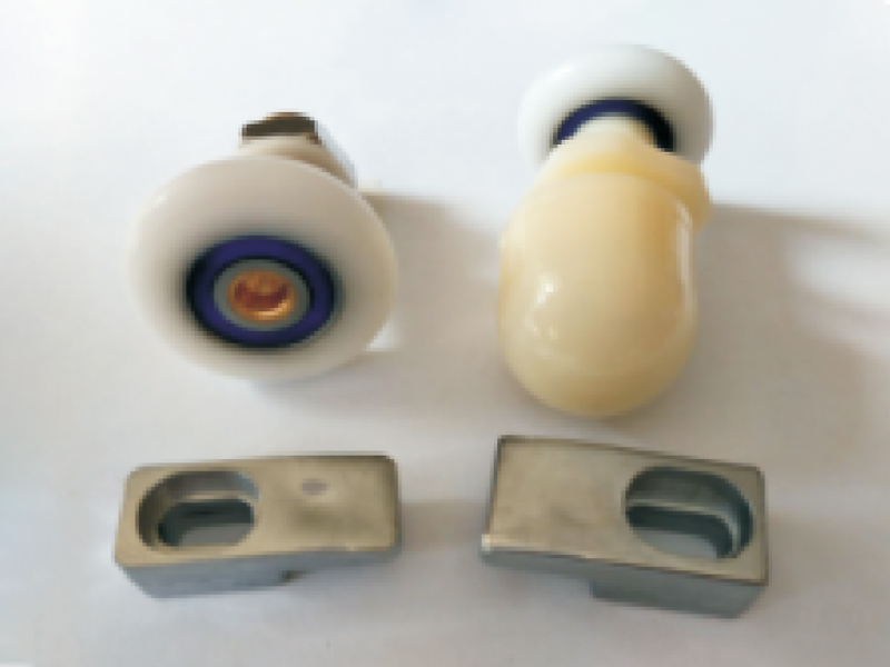 L007 단일 및 단일 슬라이딩 유리 샤워 도어 롤러