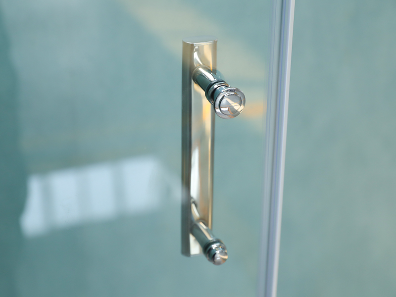 LA 높은 샤워 인클로저, 이중 구멍 손잡이, 트레이 포함 LA 높은 샤워 인클로저, 이중 구멍 손잡이, 트레이 포함