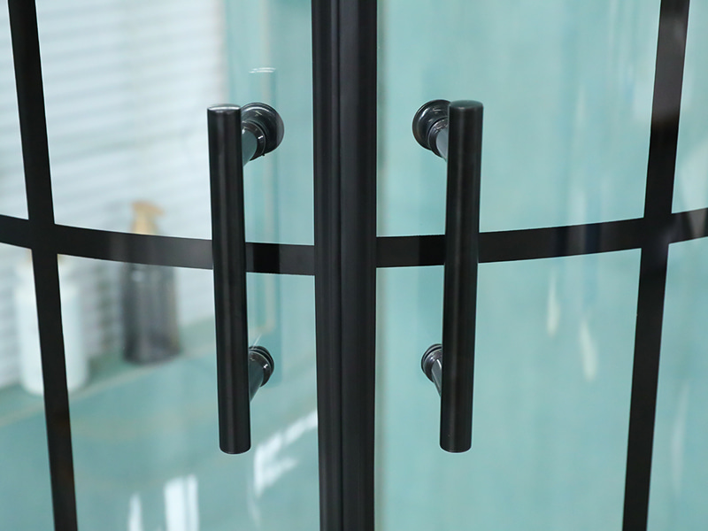 SE 아크 모양 강화 유리 욕실 이중 슬라이딩 샤워 인클로저 SE 아크 모양 강화 유리 욕실 이중 슬라이딩 샤워 인클로저