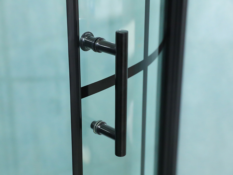 SE 아크 모양 강화 유리 욕실 이중 슬라이딩 샤워 인클로저 SE 아크 모양 강화 유리 욕실 이중 슬라이딩 샤워 인클로저