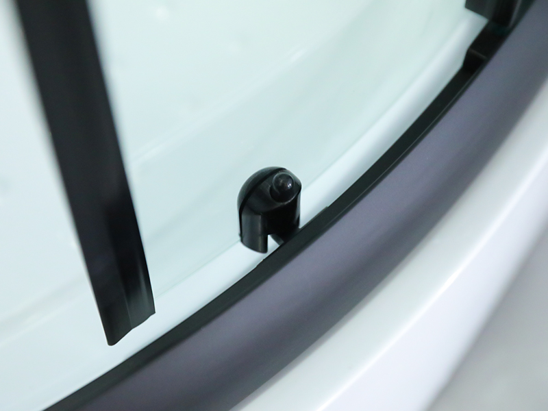 SE 검정색 알루미늄 프레임 슬라이딩 강화 유리 샤워 인클로저 SE 검정색 알루미늄 프레임 슬라이딩 강화 유리 샤워 인클로저