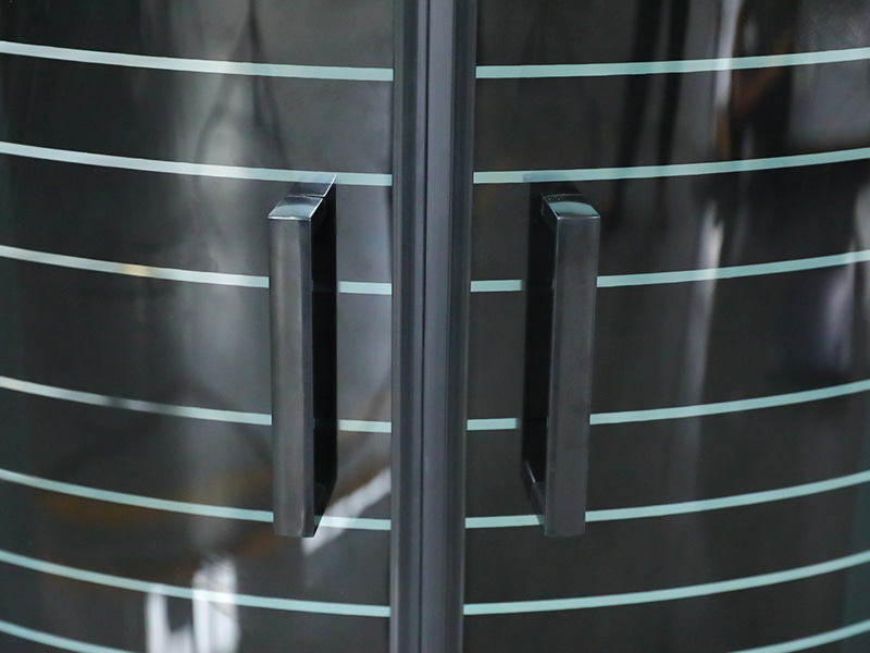 SE 검정색 알루미늄 프레임 슬라이딩 강화 유리 샤워 인클로저 SE 검정색 알루미늄 프레임 슬라이딩 강화 유리 샤워 인클로저