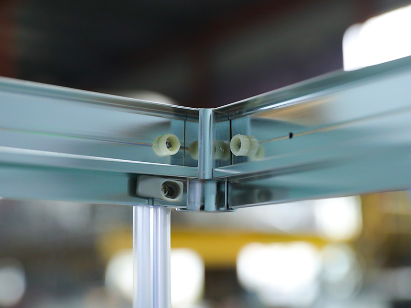 RE 크롬 알루미늄 프레임 강화 유리 사각 슬라이딩 샤워 인클로저(트레이 포함) RE 크롬 알루미늄 프레임 강화 유리 사각 슬라이딩 샤워 인클로저(트레이 포함)